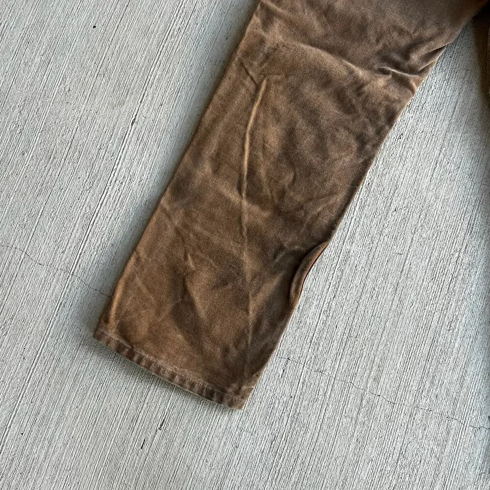 Carhartt brown double knee work wear carpenter pants